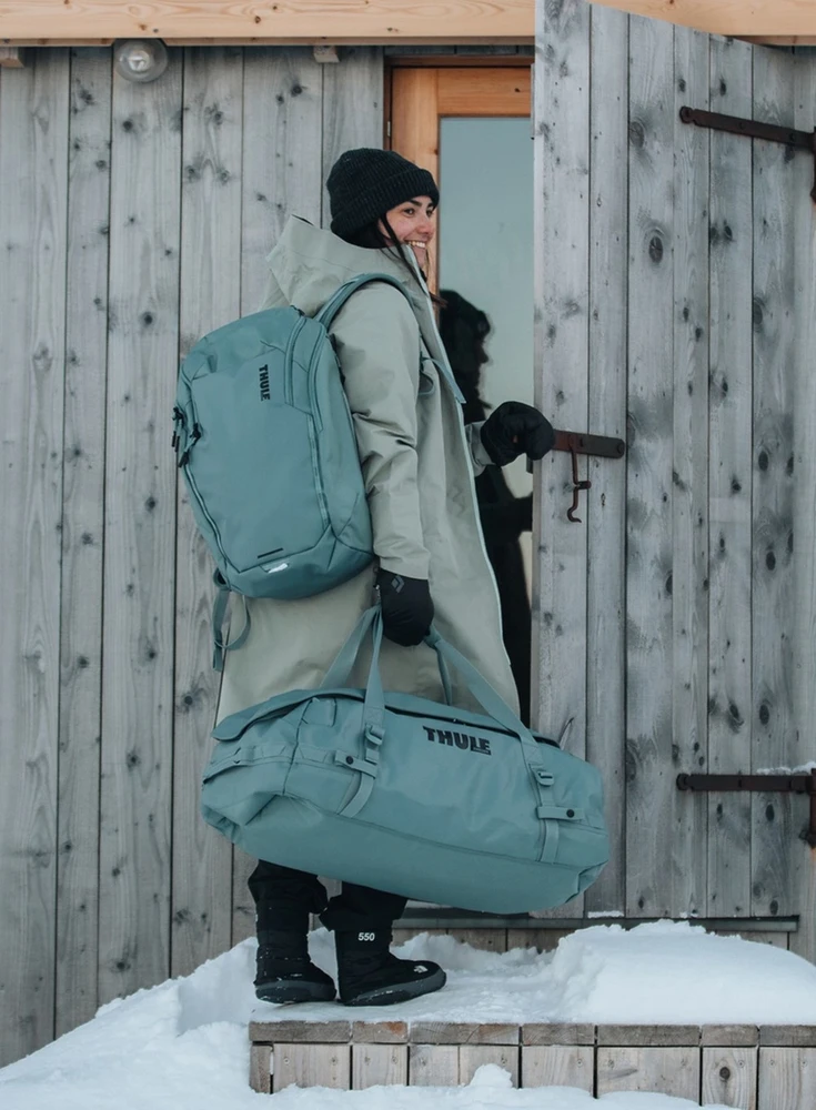 Kelioninis Thule | 70L Bag | Chasm | Duffel | Atsparus vandeniui | Pond Gray