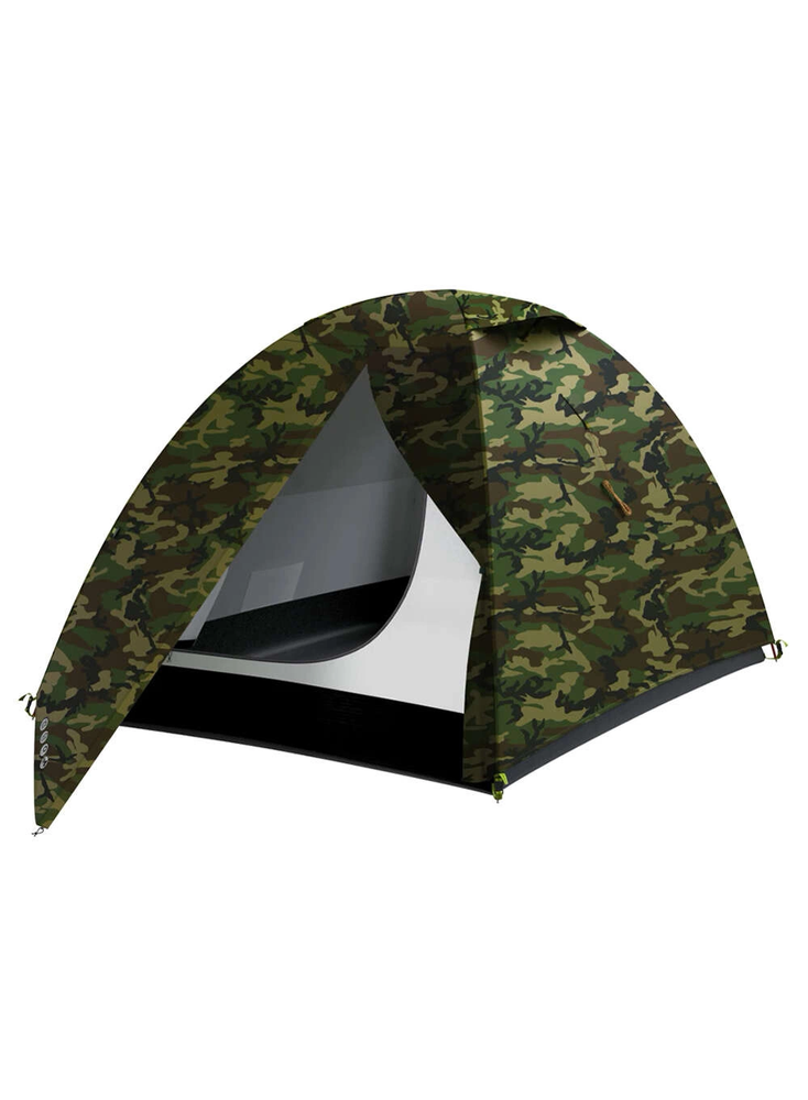 Palapinė HUSKY Bizam 2 Army woodland