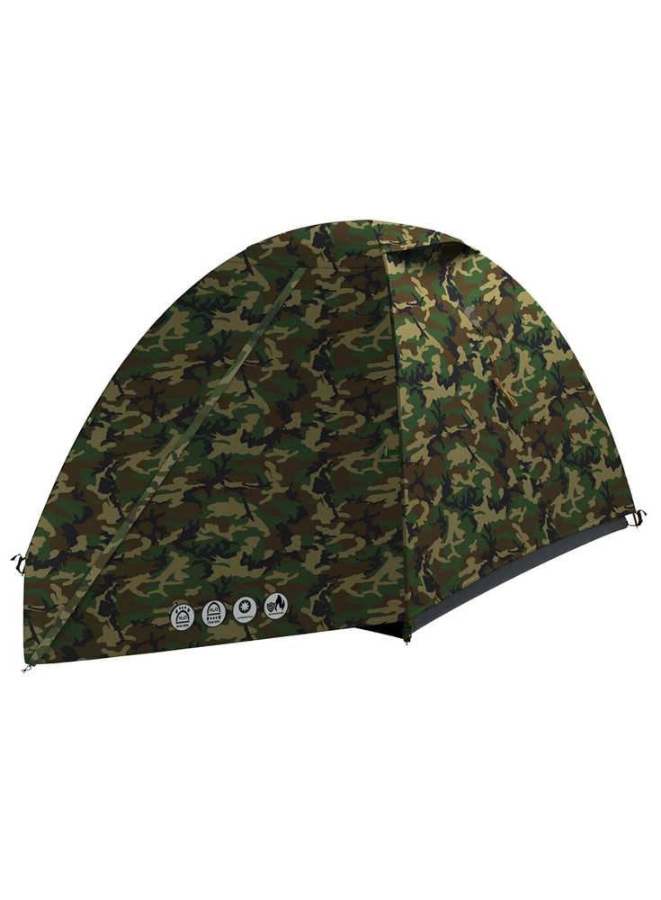 Palapinė HUSKY Bizam 2 Army woodland