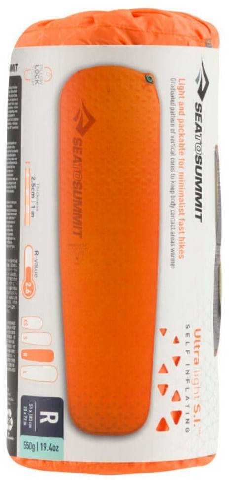 Prisipučiantis kilimėlis Sea To Summit Ultra Light Self Inflating Mat Regular