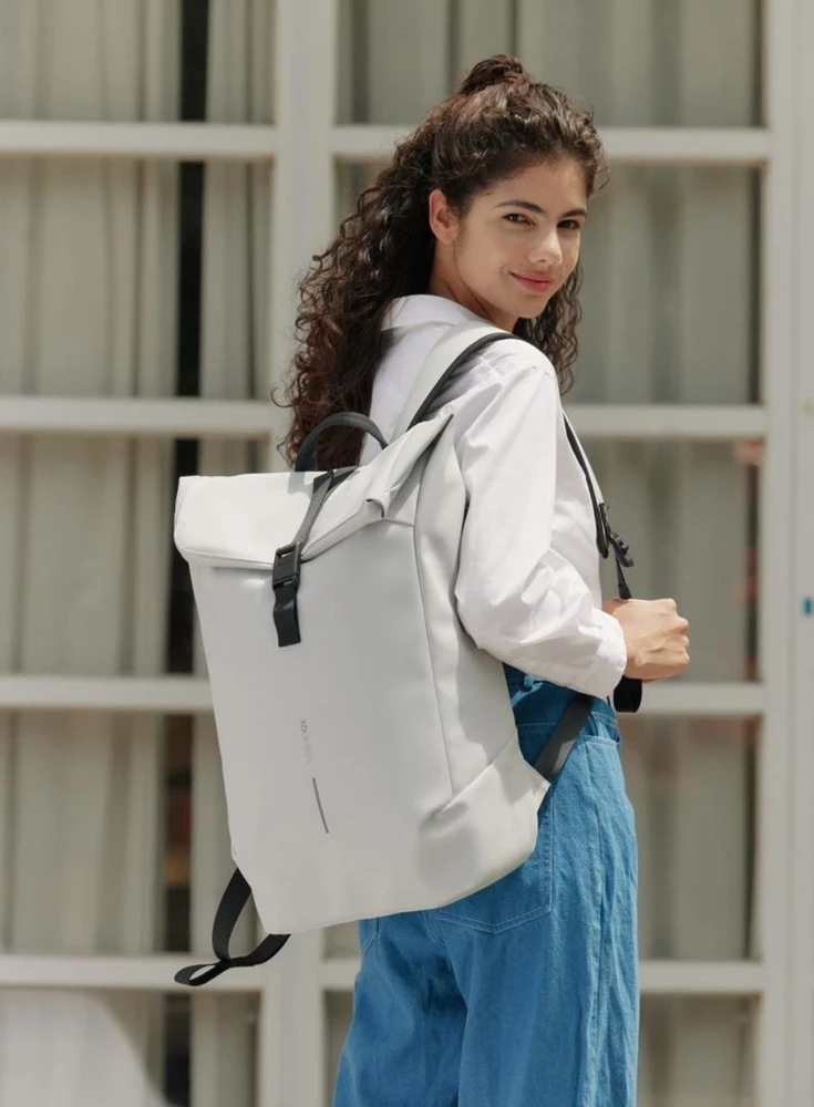 XD DESIGN kuprinė URBAN FLAP-TOP Baltas P/N: P706.2613