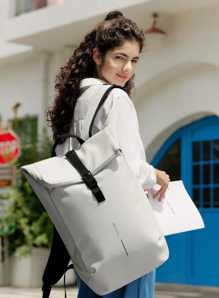 XD DESIGN kuprinė URBAN FLAP-TOP Baltas P/N: P706.2613