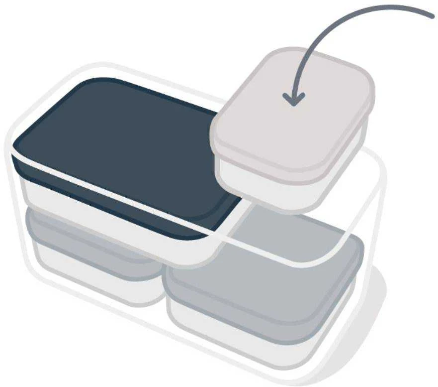 Monbento Rinkinys 4 Lunchboxes Extra