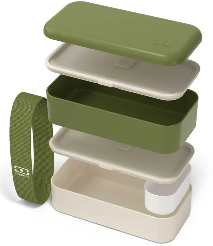Monbento MB-Pietų dėžutė Bento Original Alyvuogių Perdirbtas