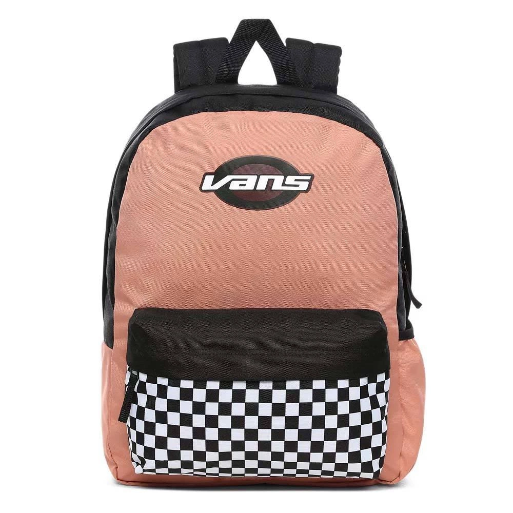 Vans Realm kuprinė su šonine kišene, languota