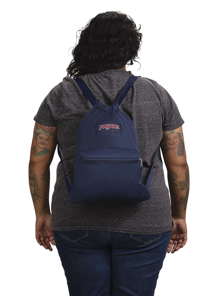 Jansport Drawsack EK0A5BI7N54 Tamsiai mėlyna Vienas dydis