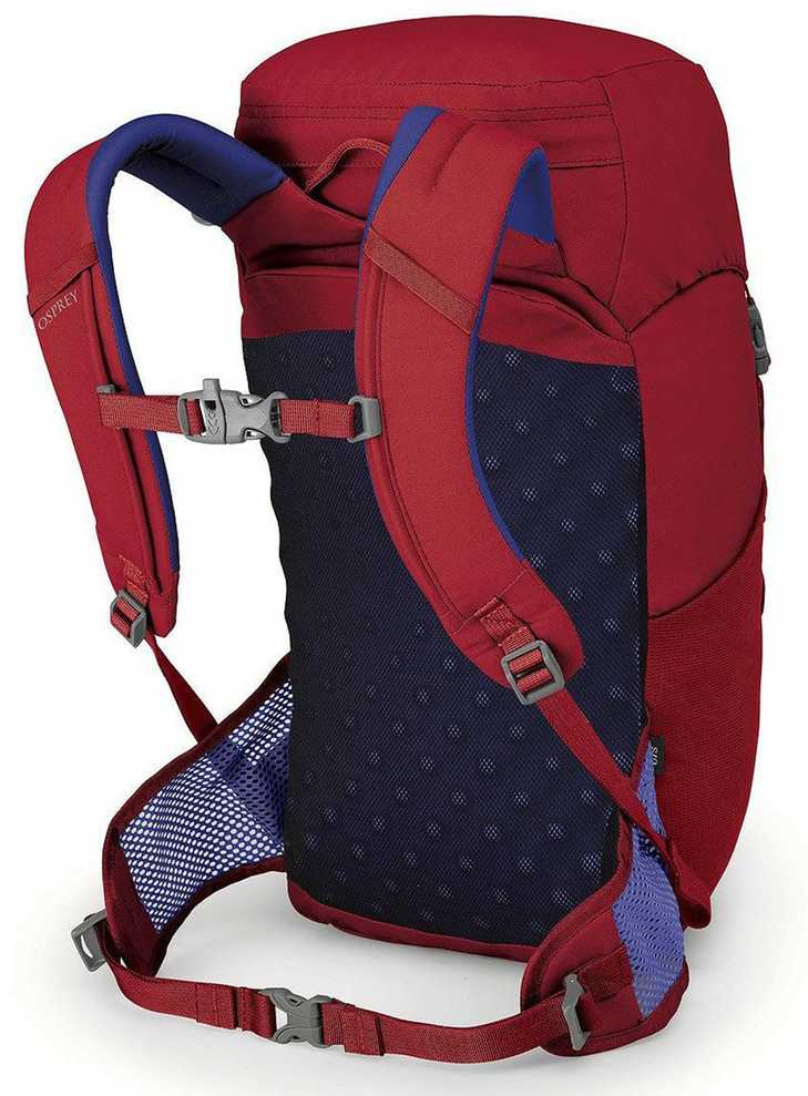 Osprey Jet 18 vaikiškas kuprinės Cosmic Raudona