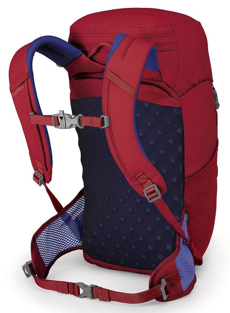 Osprey Jet 18 vaikiškas kuprinės Cosmic Raudona