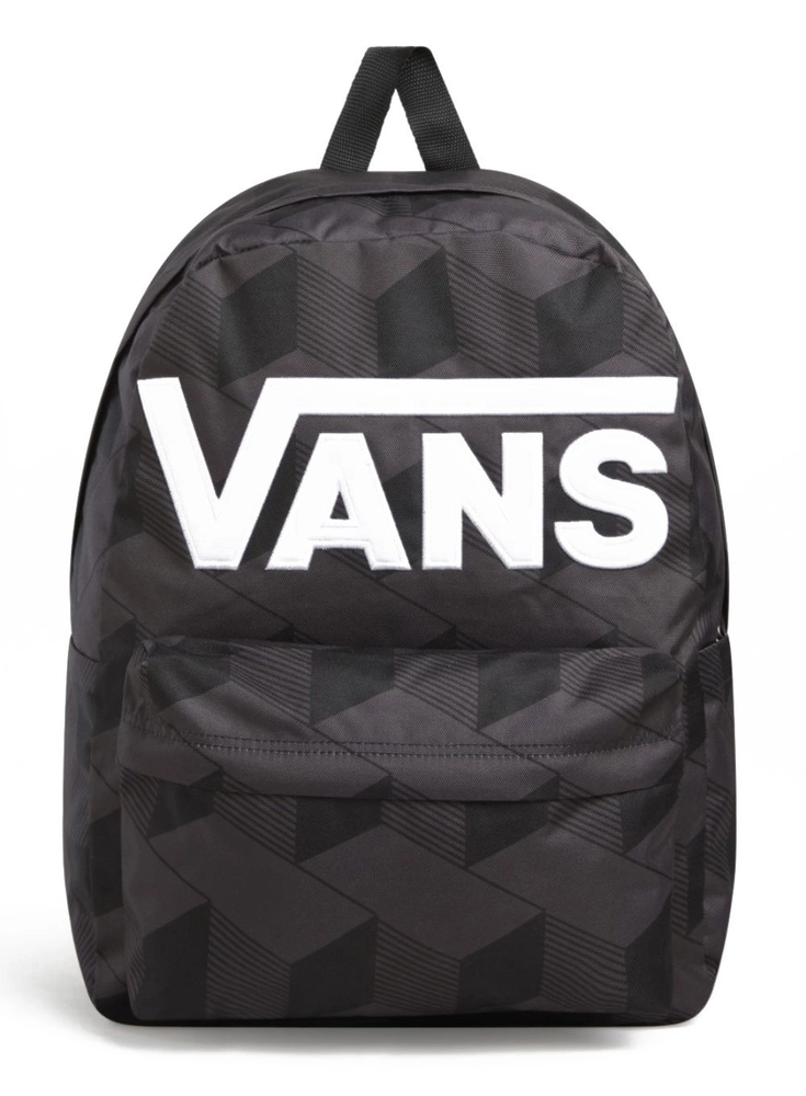 Vans Old Skool Drop V 22 L Juoda/Asfaltinė Miesto Mokyklinė Kuprinė - VN000H4ZKOU1