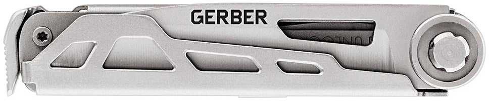Gerber 31-003829 ArmBar kamštiena, Onikso daugiafunkcis peilis 6,3 cm, juodas, aliuminis