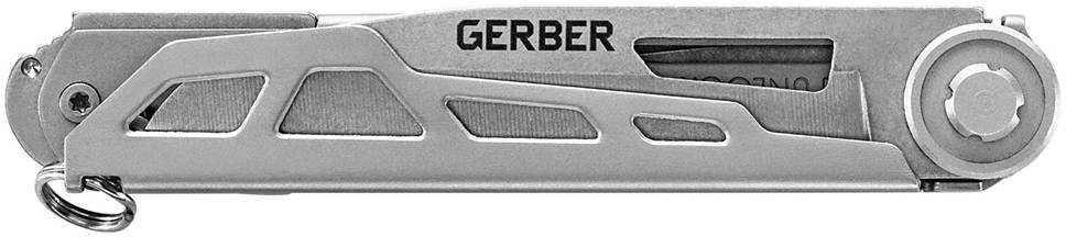 Gerber armbar plono kirpimo oranžinis kišeninis peilis