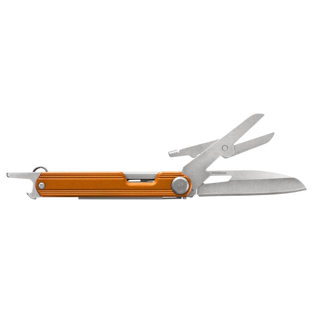 Gerber armbar plono kirpimo oranžinis kišeninis peilis