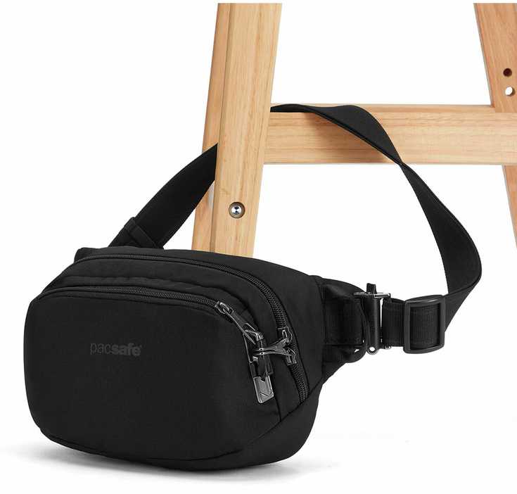 Pacsafe Vibe 100 hip pack juodas