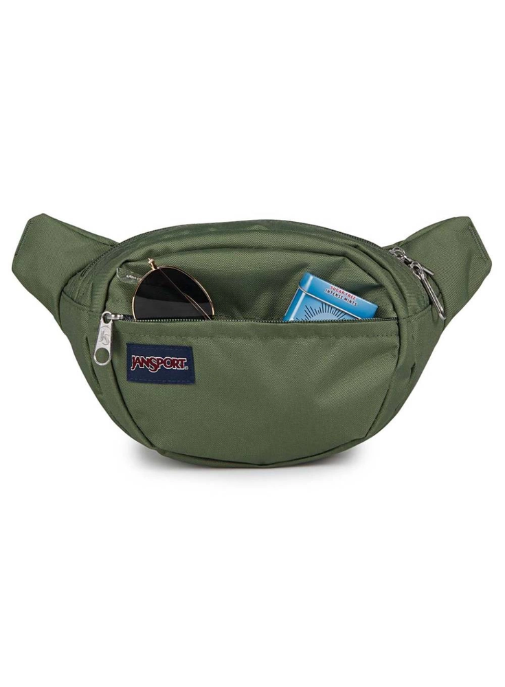 Jansport Fifth Avenue Juosmens krepšys EK0A5BDK2T3 Žalias Vieno dydžio