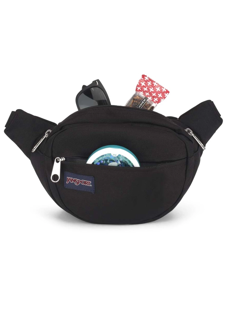 Jansport Fifth Avenue Juosmens krepšys EK0A5BDUX86, juodas, universalus dydis.