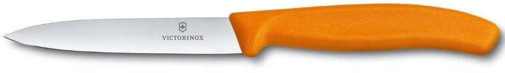 Victorinox Victorinox daržovių peilis, lygus, 10 cm, oranžinis