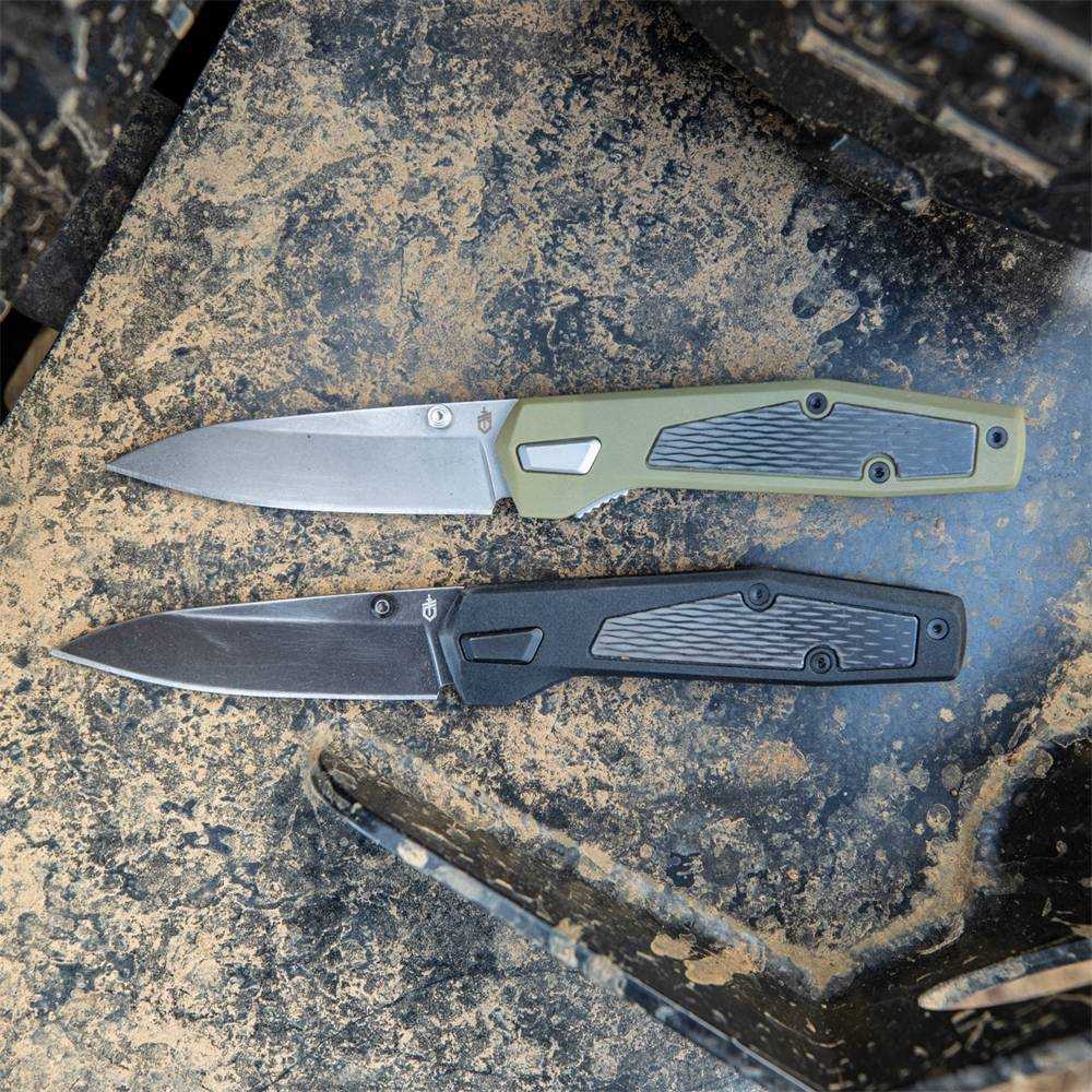 Peilis Gerber Fuse - Žalias lenktinis