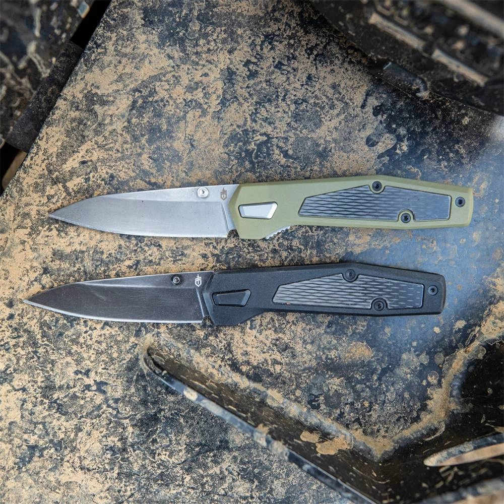 Peilis Gerber Fuse - Žalias lenktinis