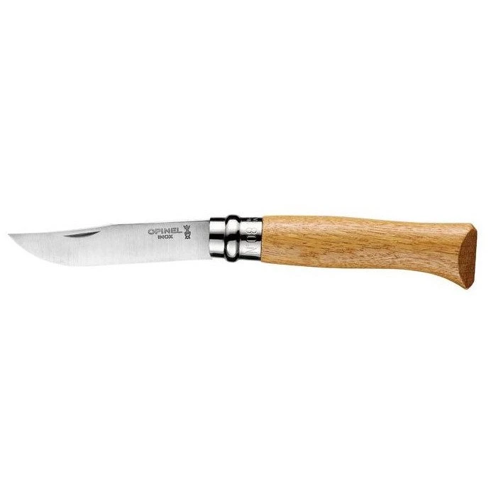 Opinel peilis Nr.8 ąžuoline rankena dėžutėje