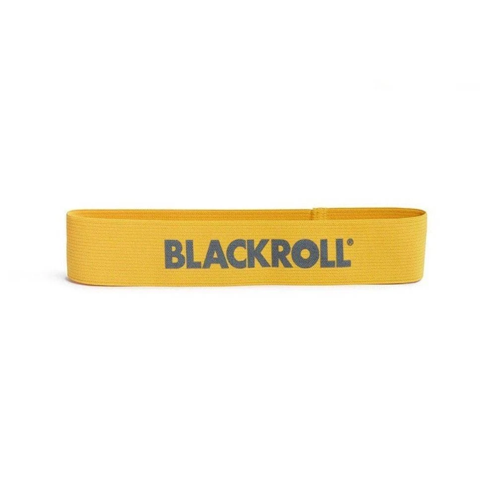 Pasipriešinimo juosta BLACKROLL® LOOP BAND, geltona