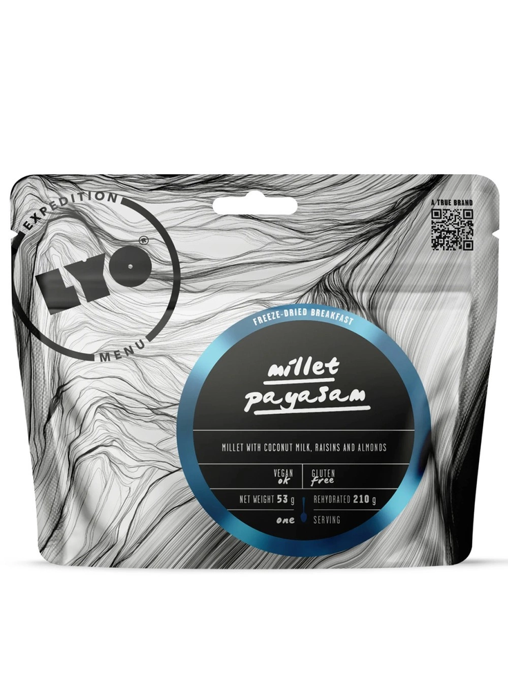 Soros su kokosų gėrimu LyoFood Millet Payasam 53 g / 210 g