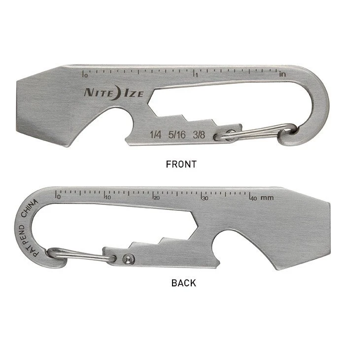 Breloczek Nite-Ize Micro tool DoohicKey nerūdijantis plienas (KMT-11-R3)