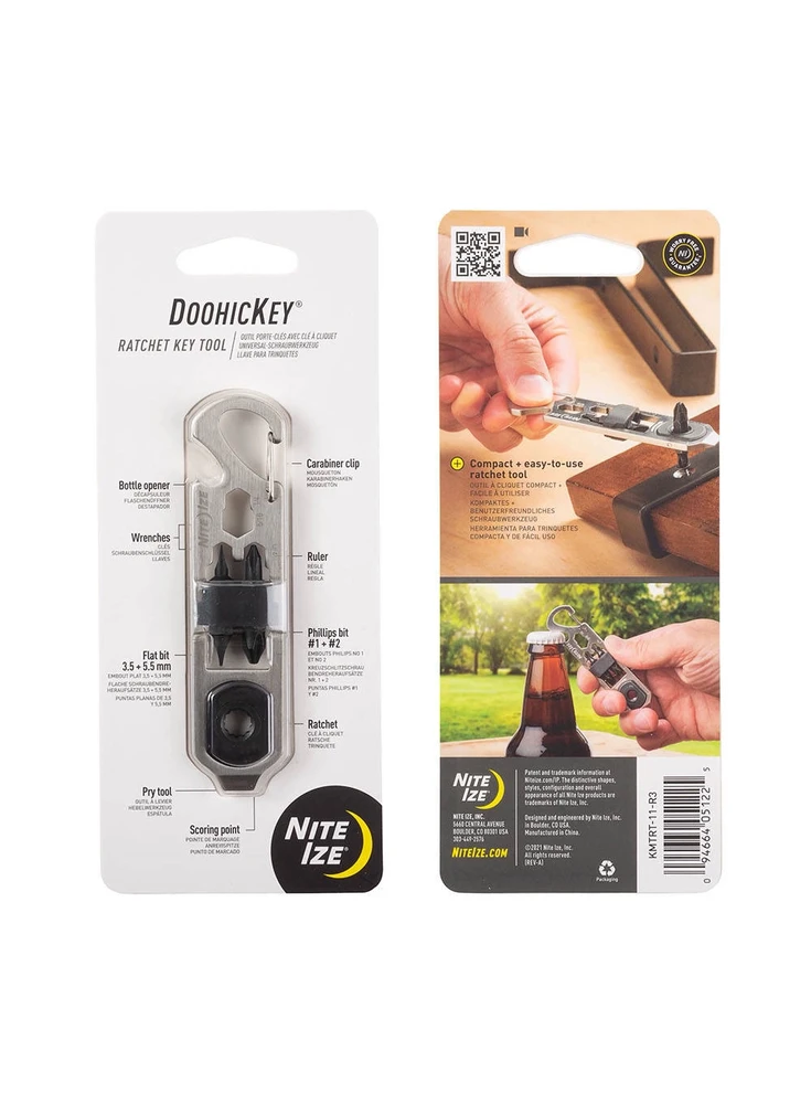 NITE-IZE Daugiafunkcinis įrankis Doohickey Ratchet Tool