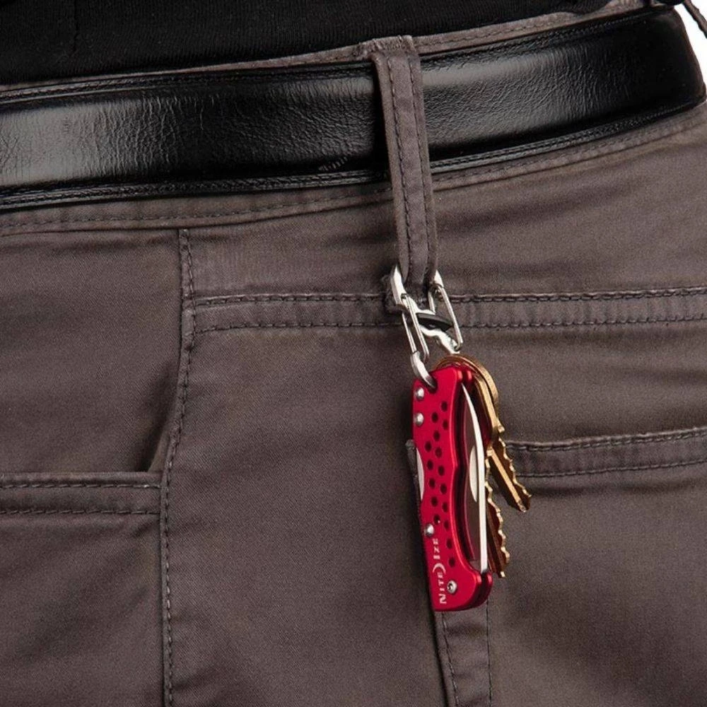 Raktų pakabukas peilis Nite Ize DoohicKey KeyK Olive