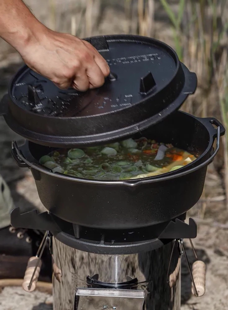 Kepimo plokštuma krosnelei Petromax Rocket Stove