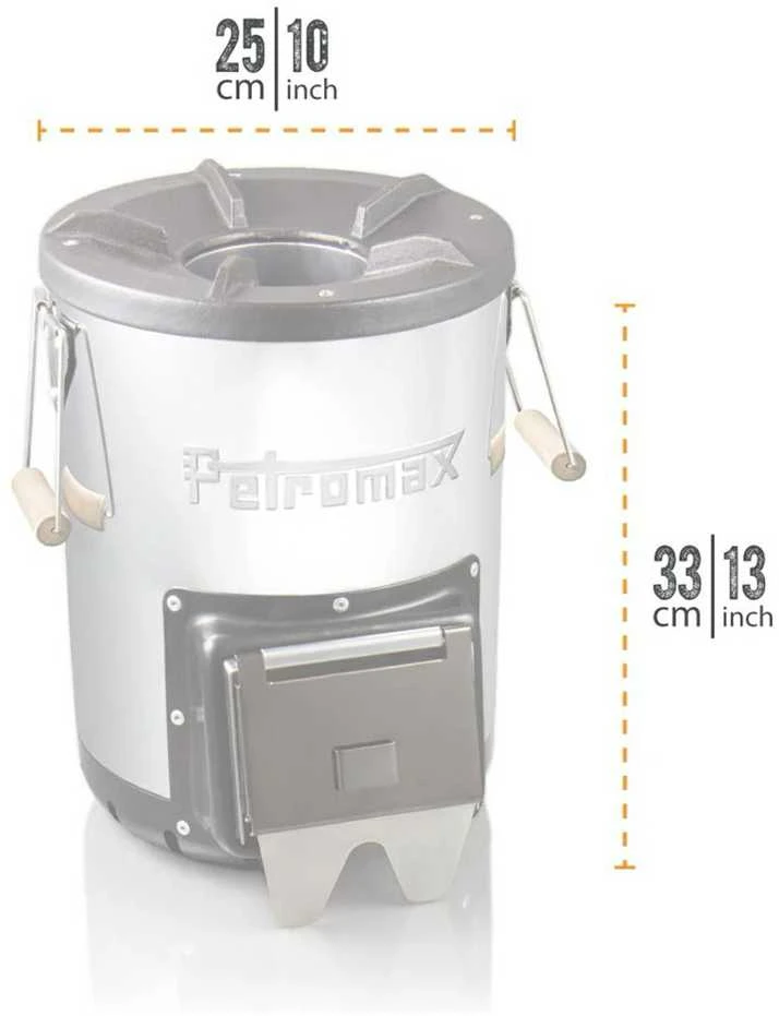 Nešiojama viryklė-krosnelė Petromax Rocket Stove