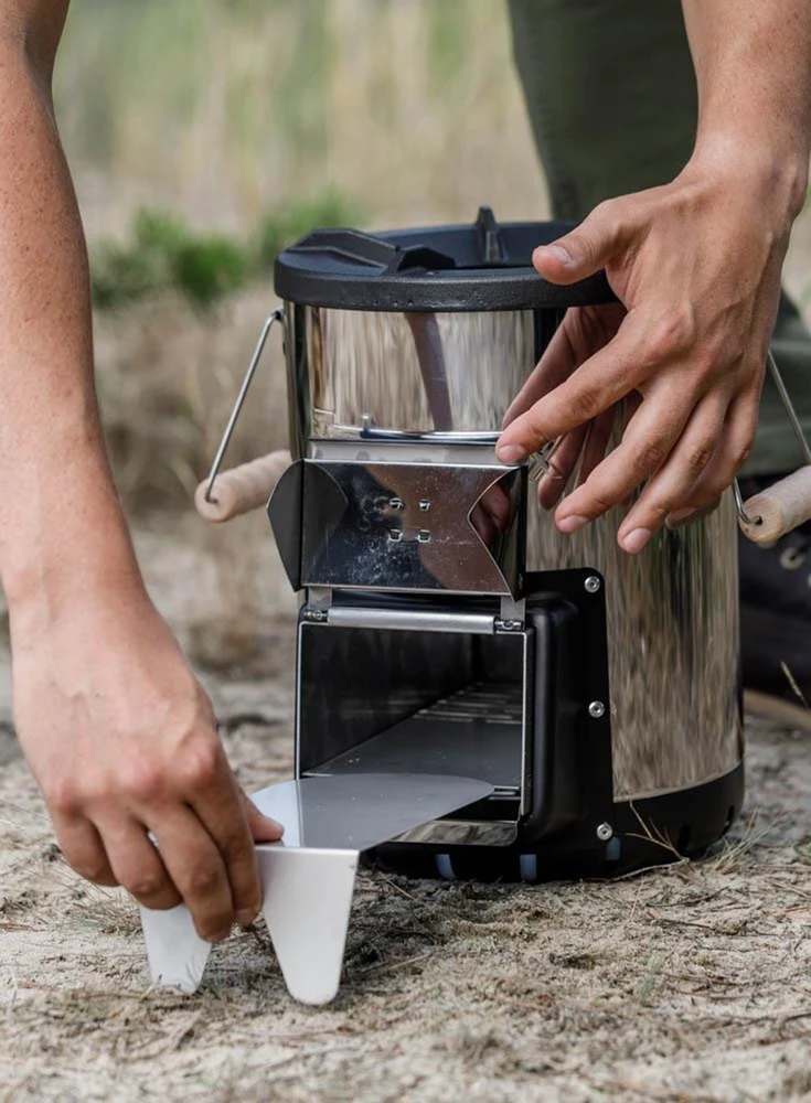 Kepimo plokštuma krosnelei Petromax Rocket Stove