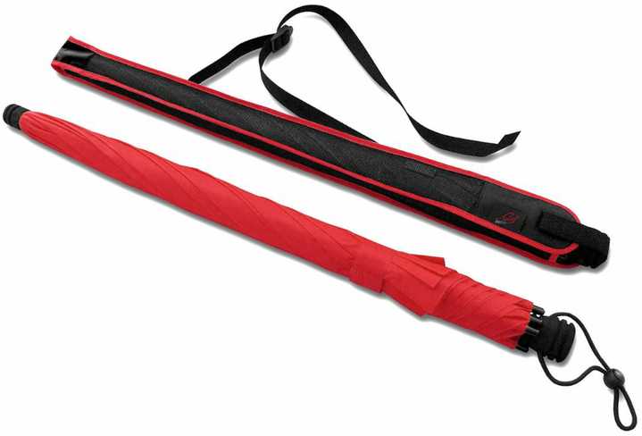 Carruzzo EuroSCHIRM Swing liteflex Raudona Stiklo pluoštas Poliesteris Standartinio dydžio Skėtis nuo lietaus