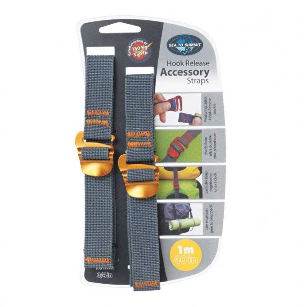 Sea To Summit Priedas Straps with Hook Release, 20mm