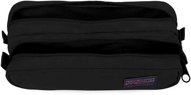 JanSport didelis aksesuarų maišelis - juodas