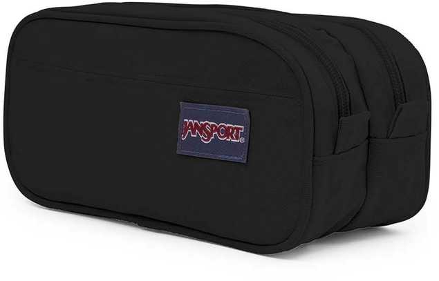 JanSport didelis aksesuarų maišelis - juodas