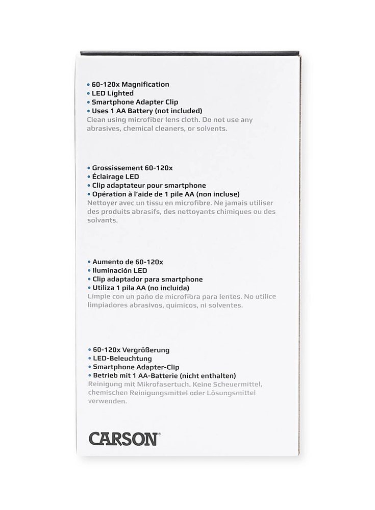 Mikroskopas Carson -universalus