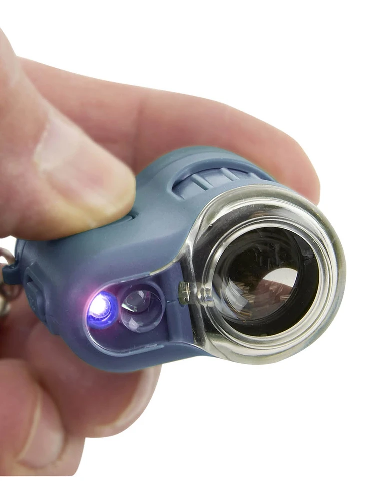 Mikroskopas Carson MicroMini mėlynas
