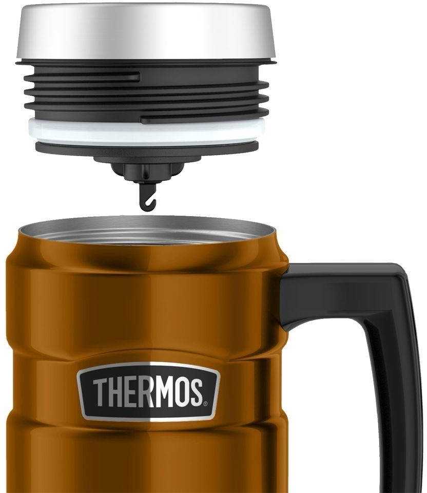 Thermos Termo puodelis Thermos Travel King 470 ml su rankena (varinis)