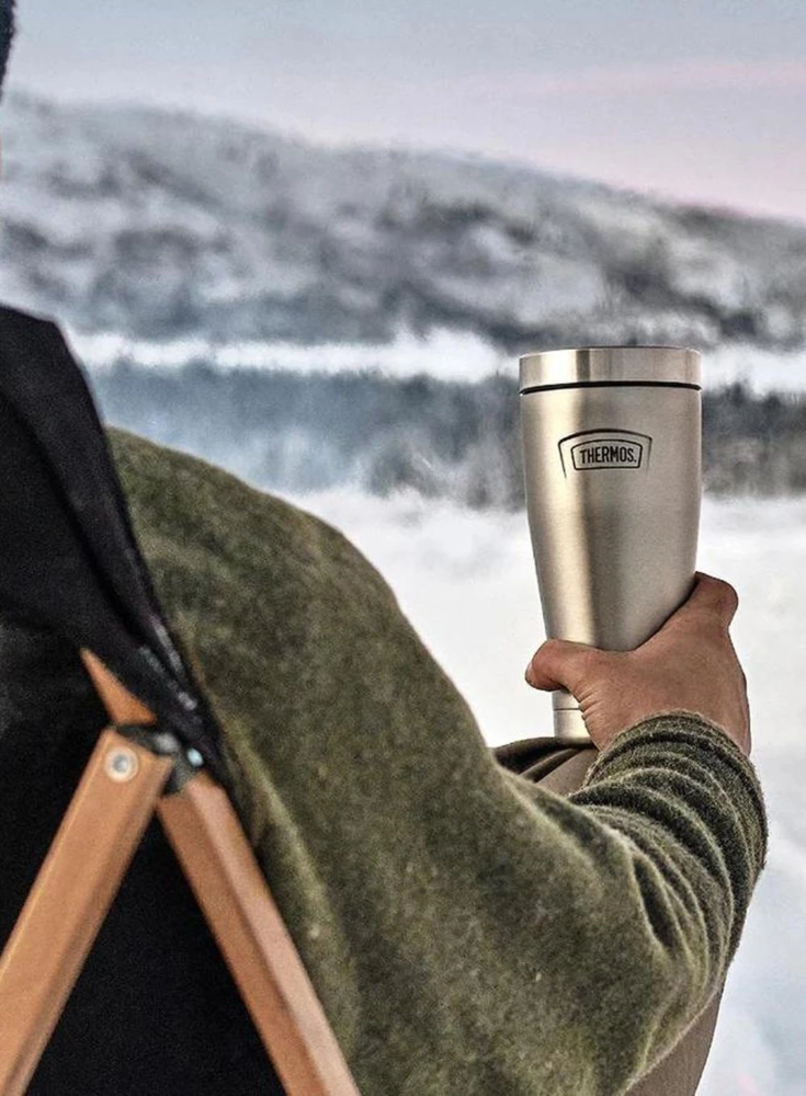 Thermos vandeniui atsparus termokubekas 0,47 l nerūdijančio plieno