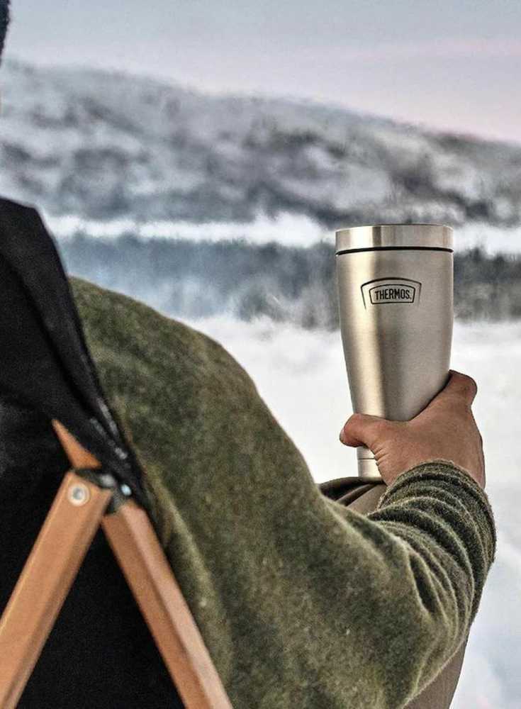 Thermos vandeniui atsparus termokubekas 0,47 l nerūdijančio plieno