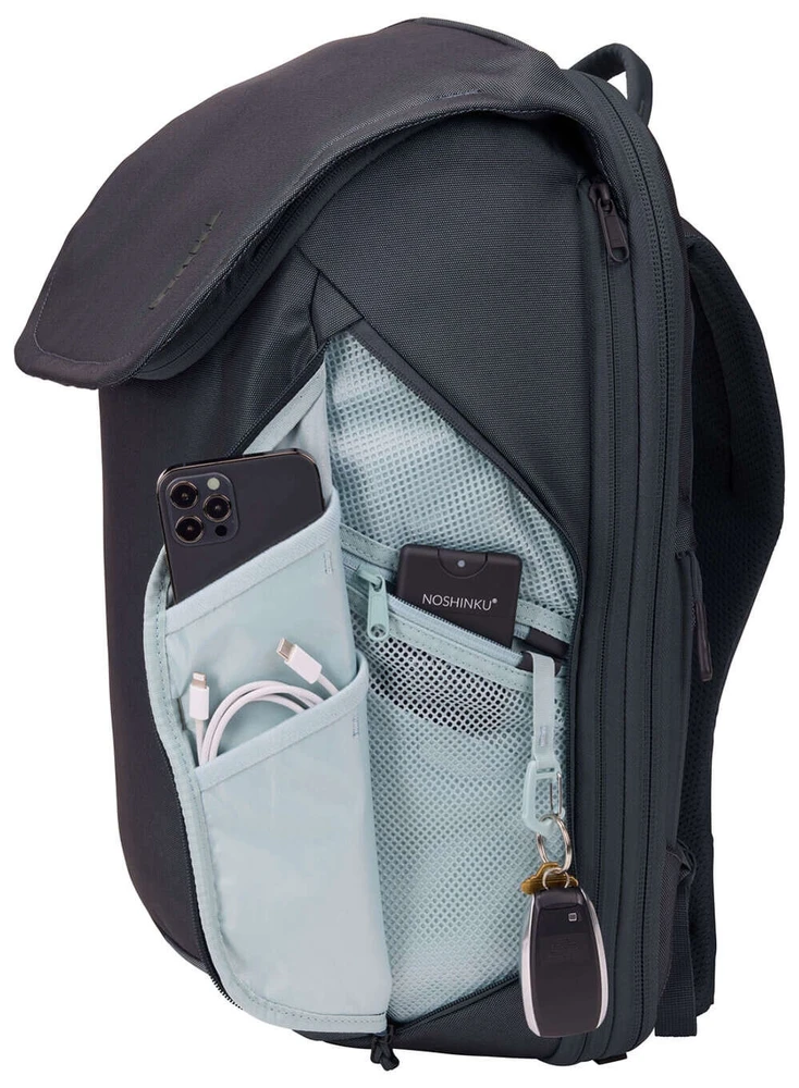 Thule | Subterra 2 | Tinka iki 16" | Kelioninė kuprinė | Tamsiai pilka