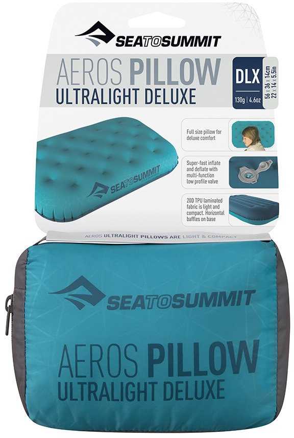Pagalvė Sea To Summit Eros Ultralight Pillow Deluxe (Mėlyna)
