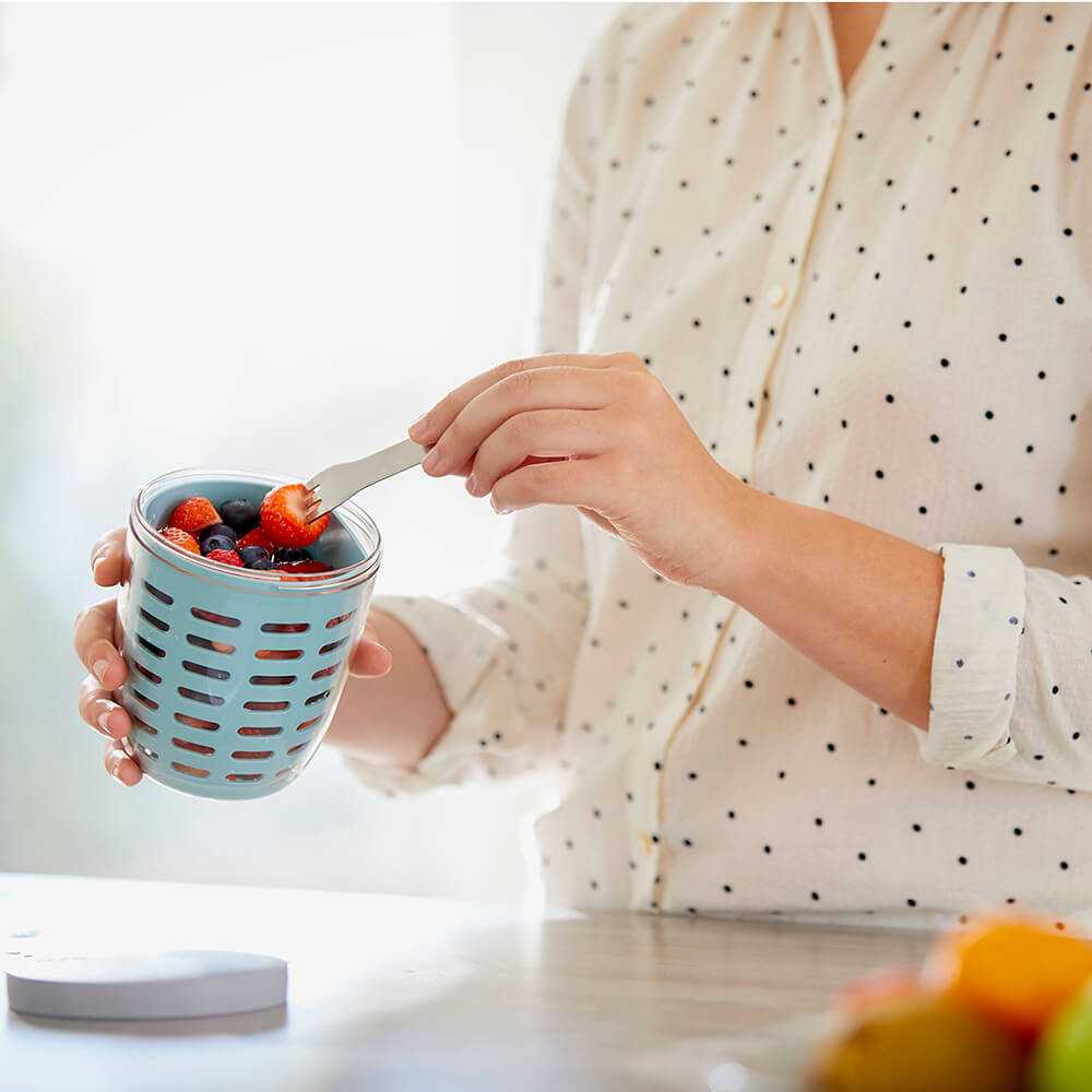 Rosti Mepal Mepal Ellise Fruit&Veggie-universalus priešpiečių dėžutė vaisiams ir daržovėms