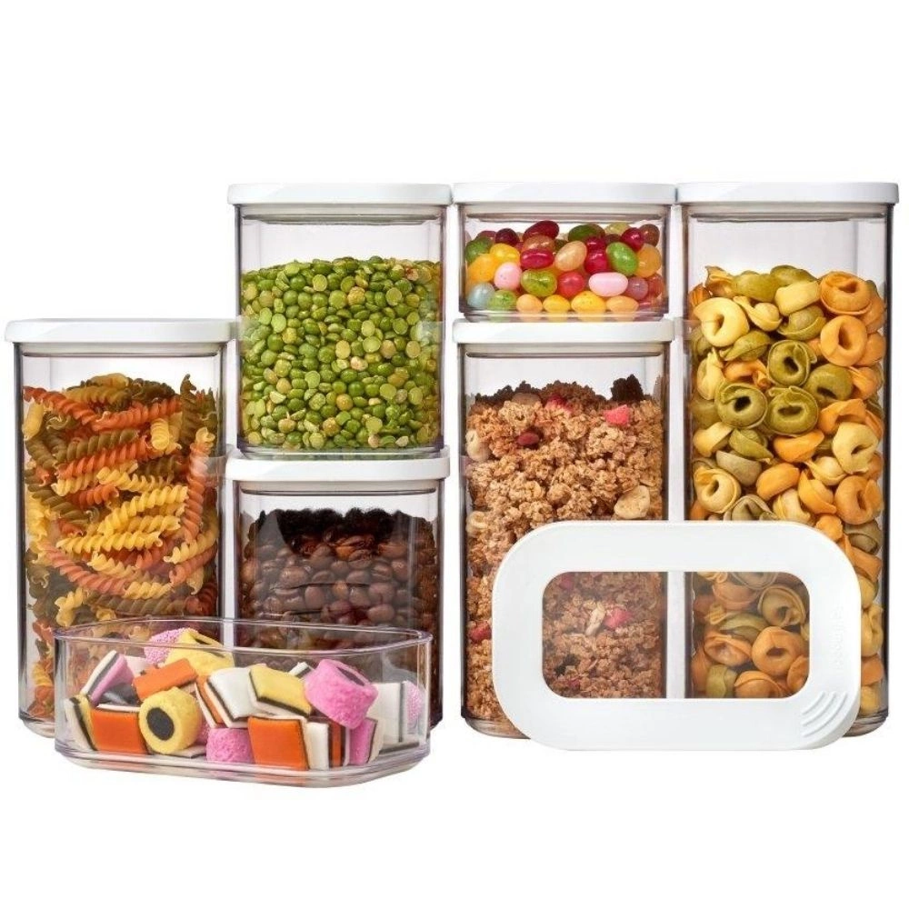Rosti Mepal Maisto indas 2750 ml Modula square balta Rosti Mepal