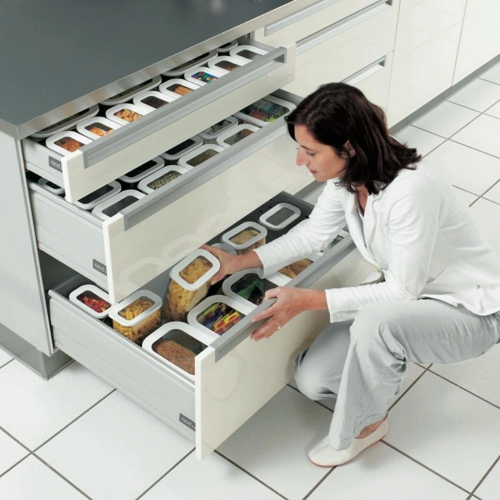 Rosti Mepal Maisto indas 2750 ml Modula square balta Rosti Mepal