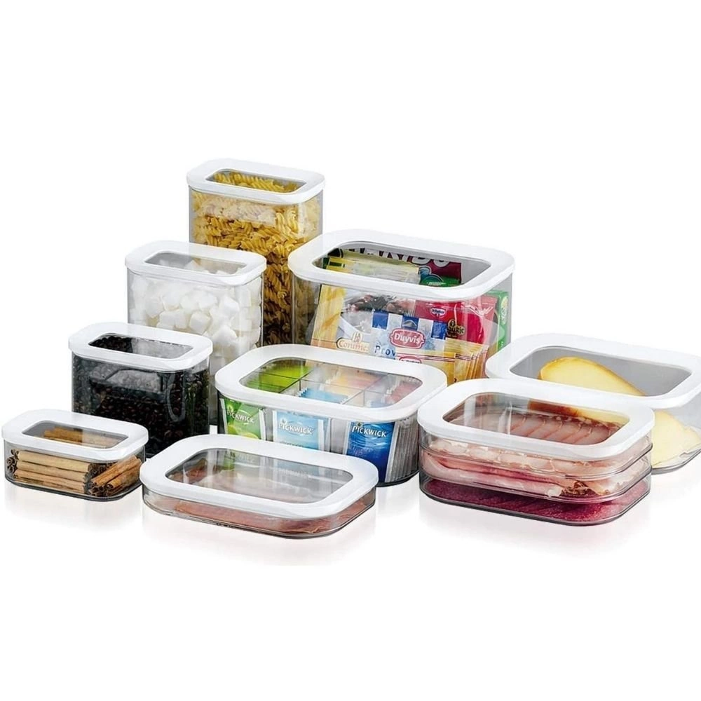 Rosti Mepal Maisto indas 2750 ml Modula square balta Rosti Mepal
