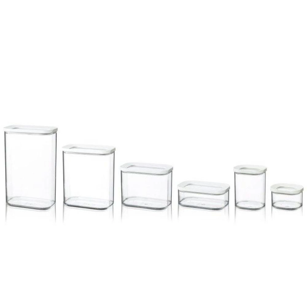 Rosti Mepal Maisto indas 2750 ml Modula square balta Rosti Mepal
