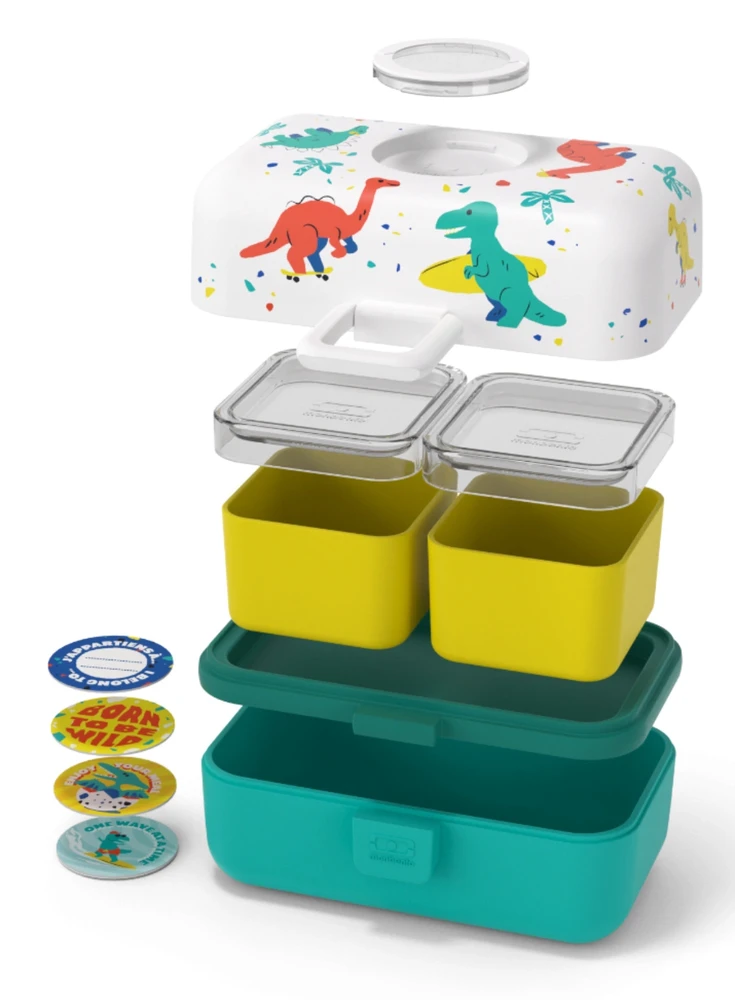Monbento MB-Tresor Graphic Dino vaikiška pietų dėžutė
