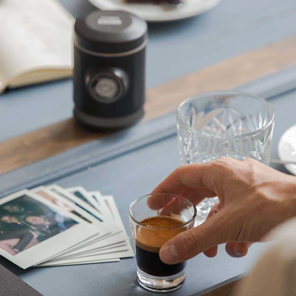 Nešiojamas espresso kavos aparatas Wacaco Picopresso, Pilkas