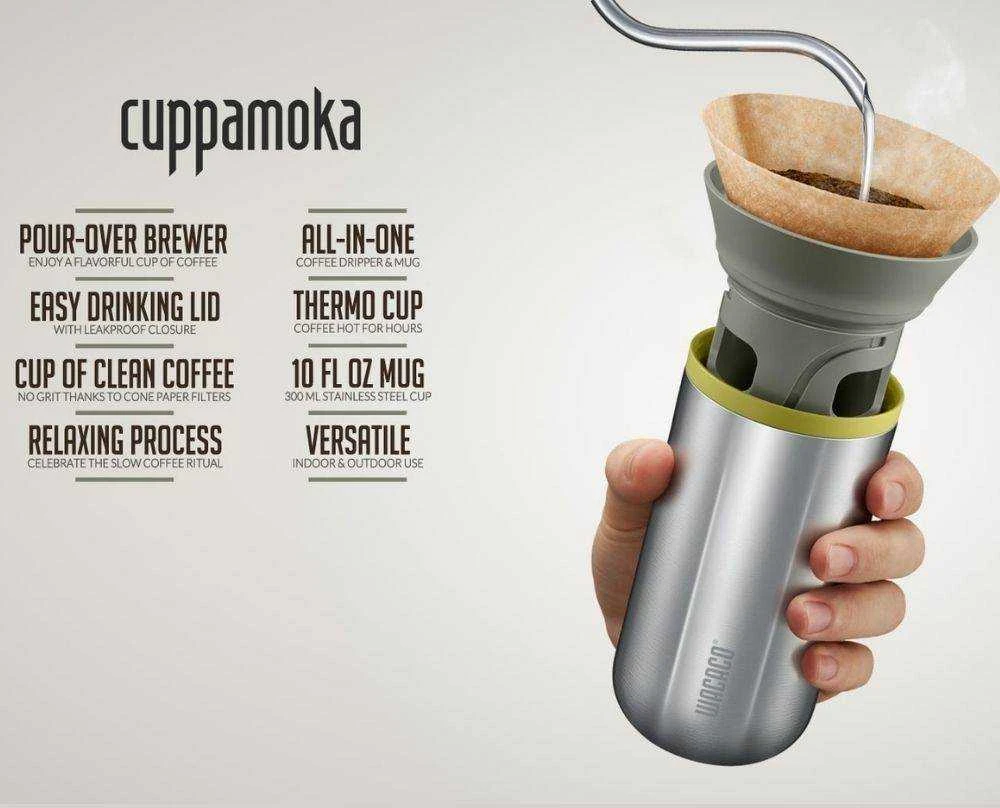 Wacaco Cuppamoka nešiojamas kavos aparatas
